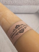 Świeca z wosku pszczelego 43cm średnica 5cm