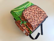Plecak Szkolny w Stylu Minecraft