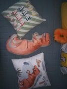 Poduszka Sinsay home Jysk dinozaur  