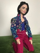 ubranie dla Barbie 3 części, kwietna łąka