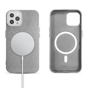 iPhone 12pro Max Back Cover, Gray TPU+PC, Anti-Slip