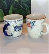 Kubek ceramiczny Mars Bolesławiec 300ml dwupak ceramika Bolesławiec  