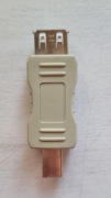 adapter USB wtyk B - gniazdo A