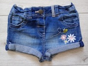 Spodenki jeansowe marki Denim Co Rast 1969. Rozm. 80