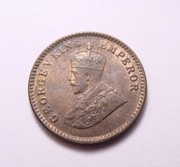 Indie Brytyjskie 1/12 anna 1925 PIĘKNA! RZADKA w tym STANIE!