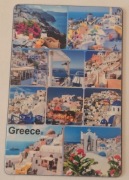 Magnes na lodówkę Greece Grecja KOS SANTORINI KRETA KEFALONIA CORFU (4K)