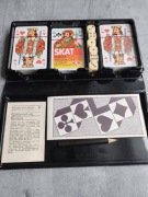 Zastaw kart do gry w Bridge, Canasta, Skat (nowy)