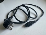 Kabel koniczynka do zasilacza monitora/laptopa 1,8 metra