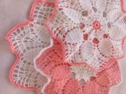 Serwetka handmade wykonana na szydełku