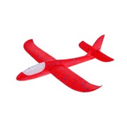 Model Samolotu ze styropianu Czerwony + Ruchomy statecznik + Światełko