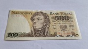 500 zł banknot PRL Polska 1982r. seria FL