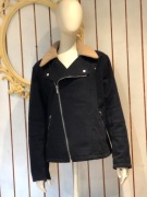 Kurtka Płaszczyk Bosmanka H&M wełna 