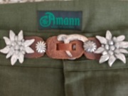 Amann Made in Austria 100 % linen - len spodnie lniane 42 XL