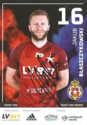 Jakub BŁASZCZYKOWSKI autograf! Karta Wisła Kraków POLSKA PZPN