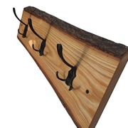 Wieszak ścienny na ubrania LOFT Drewno jesion 50 cm.