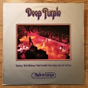 Deep Purple - Made In Europe – 1976 – Warner Bros. Records  USA  EX