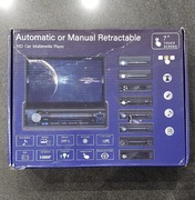 Nowe Radio Samochodowe 1DIN 7" | Wysuwany Ekran Dotykowy |Bluetooth |HD MP5