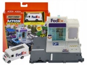 Matchbox Fedex Package Center Centrum Paczek Fedex + pojazd HLY62