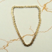 Nowy Złoty Łańcuch 18K (750) | Splot Królewski Płaski | 154,4g | 56cm