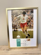 Oryginalny autograf Kazimierz Deyna Legia Warszawa Polska