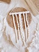 Dekoracja ścienna makrama