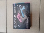 GLOCK 43 PISTOLET METALOWY NA KULKI Z TŁUMIKIEM REPLIKA KARABIN IMITACJA