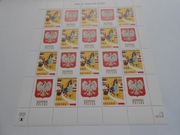 Arkusz 10 znaczkowy 3955