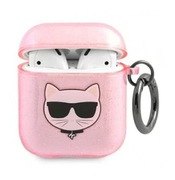 Brand New Karl Lagerfeld Kla2uchgp Airpods Cor-De-Rosa Cor-De-Rosa Glitter