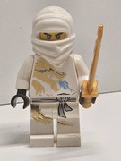 Lego Ninjago figurka Zane DX njo018 akcesoria 