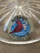 wazon  HOFBAUER ECHY BLEIKRISTALL AU PLOMB art deco vintage, rzadki