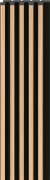 Lamele ścienne Linerio S-Line 12,2cm x 265cm x 1,2cm