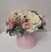 Flower box kompozycja kwiatowa STROIK kwiaty sztuczne