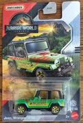 Matchbox Jurassic Park World Rebirth Jeep Wrangler #18 JGL15 JGL59 1:64