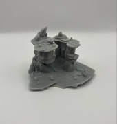 Formacja skalna przesmyk ozdoba Akwarium terrarium 