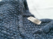Cocogio poncho wełna alpaka made in italy