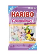 HARIBO CHAMALLOWS WITCH HATS 175G PIANKI ŻELKI CZAPKI CZAROWNICY TUTTI FRUT
