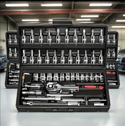 Wielofunkcyjny Zestaw Narzędzi do Naprawy Samochodów | Stal 