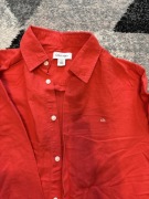 Czerwona koszula CK