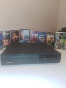 Super odtwarzacz Video Panasonic NV-J35 HQ + orginalny pilot + kasety VHS 