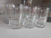 Zestaw szklanek i kieliszków do alkoholu Glasmark Złota Spirala