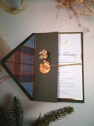 Zaproszenia ślubne Outlander szkockie 