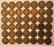1 CENT USA 1916 - 1958 D  LINCOLN 41 SZT, KAŻDA INNA