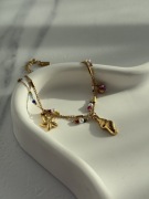 Delikatna bransoletka muszle muszla Zezu jewelry koraliki