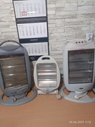 Grzejniki halogenowe.