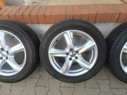 Koła / Felgi aluminiowe ATT 17" 5x100 + opony zimowe Yokohama 225/55 R17