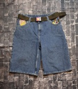 DR. DENIM SPODENKI JEANSOWE MĘSKIE SZORTY LUŹNE DŻINS VINTAGE RETRO