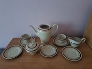 Serwis do kawy chodzież stary beżowy fason Janka