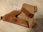 Kabura pistolet PRL skóra 1978r. lub 5r.