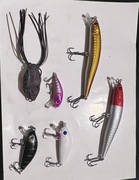 przynety wobler okon sandacz szczupak 6szt