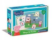 ORYGINALNA Gra Bingo & Puzzle Świnka Peppa